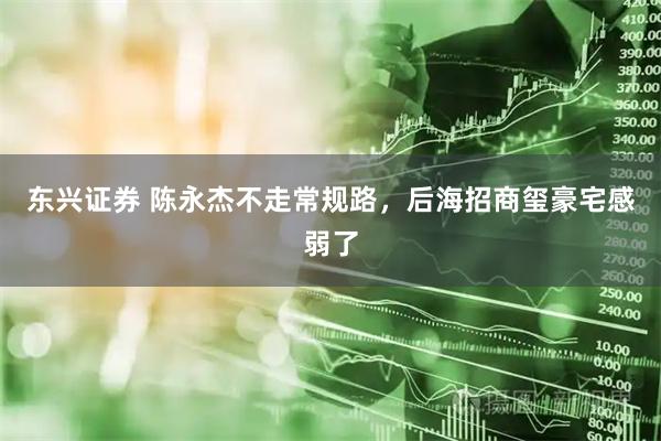 东兴证券 陈永杰不走常规路，后海招商玺豪宅感弱了