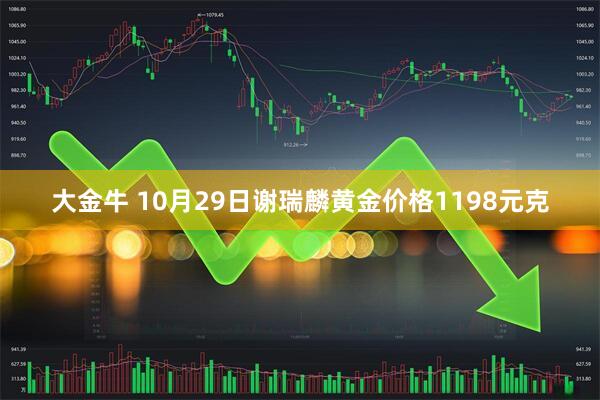 大金牛 10月29日谢瑞麟黄金价格1198元克